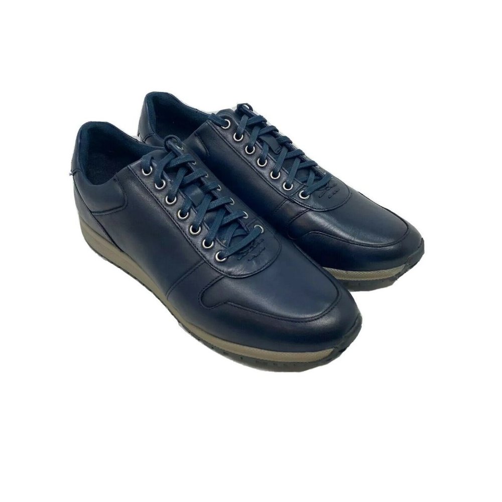 Stacy Adams Axel Lace Up Navy Mens Sz 11.5